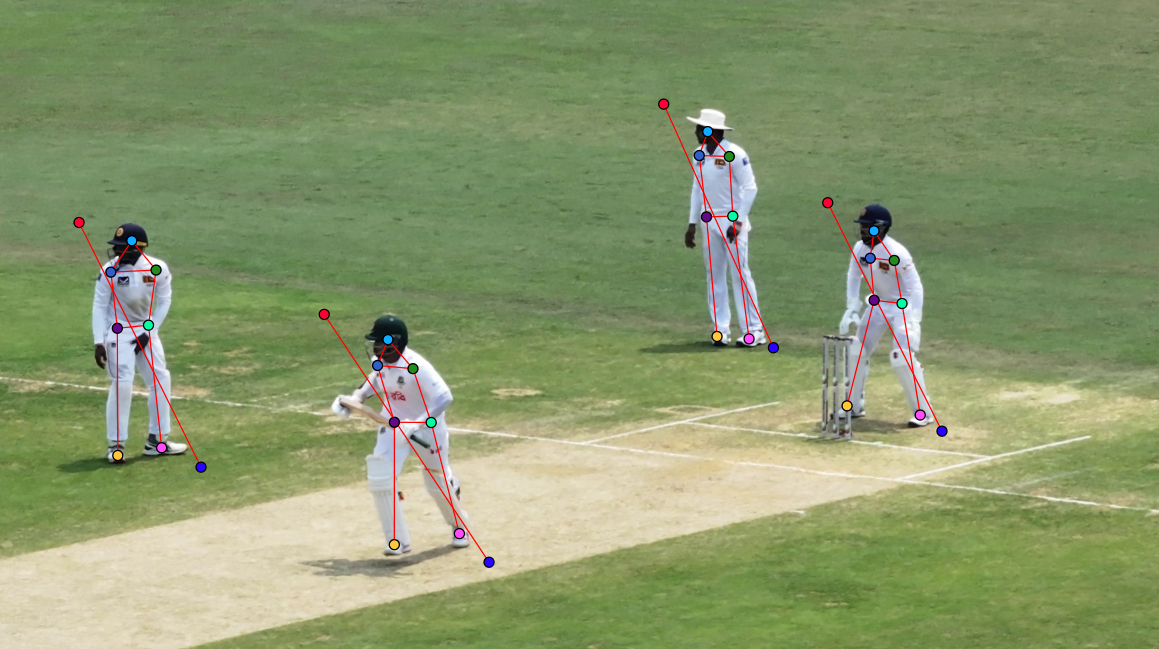 Cricket player positions