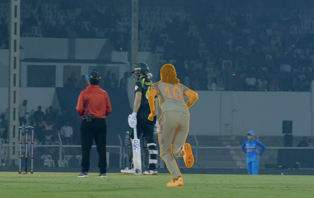 Cricket match scenario